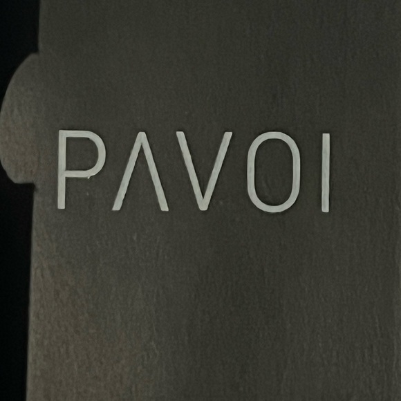 Initial L 14K White Gold Plated Cubic Zirconia Necklace - Picture 4 of 5